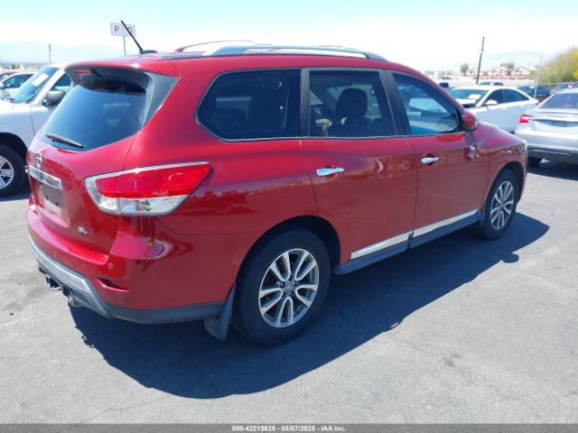 5N1AR2MN8EC725732 Nissan Pathfinder Sl