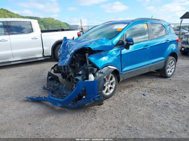 MAJ6S3GL8LC364083 Ford Ecosport Se