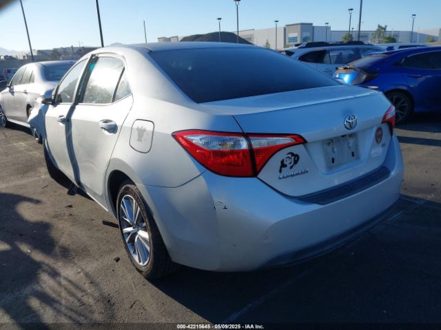 5YFBURHE7EP098670 Toyota Corolla Le Plus