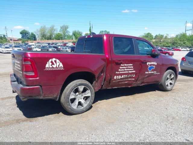 1C6SRFJT7RN165612 RAM 1500 Laramie  4x4 5'7 Box