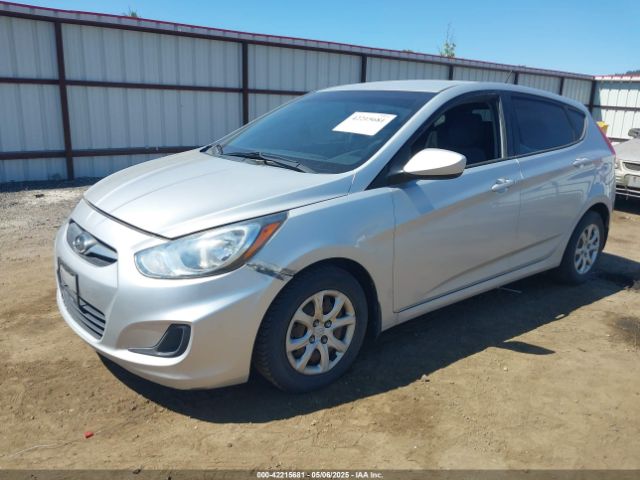 KMHCT5AEXEU182880 Hyundai ACCENT GS