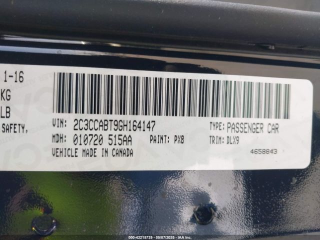 2016 CHRYSLER 300 2C3CCABT9GH164147 Photo 8