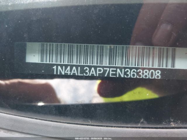 1N4AL3AP7EN363808 Nissan Altima 2.5 S