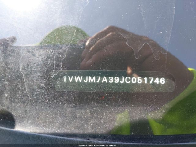2018 VOLKSWAGEN PASSAT 1VWJM7A39JC051746 Photo 8