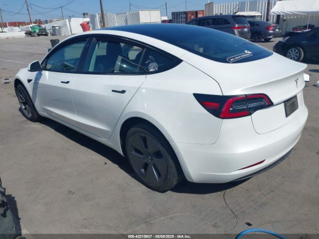 2022 TESLA MODEL 3 5YJ3E1EA7NF124930 Photo 2