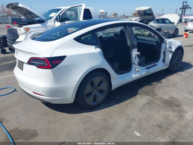 2022 TESLA MODEL 3 5YJ3E1EA7NF124930 Photo 3