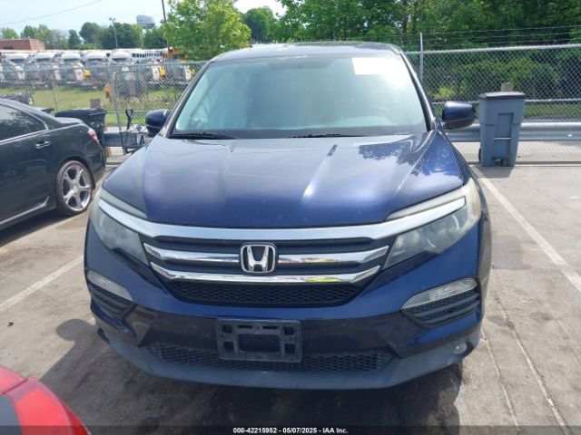 5FNYF6H52GB014224 Honda Pilot Ex-l