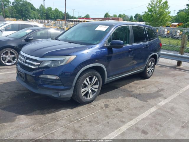 5FNYF6H52GB014224 Honda Pilot Ex-l
