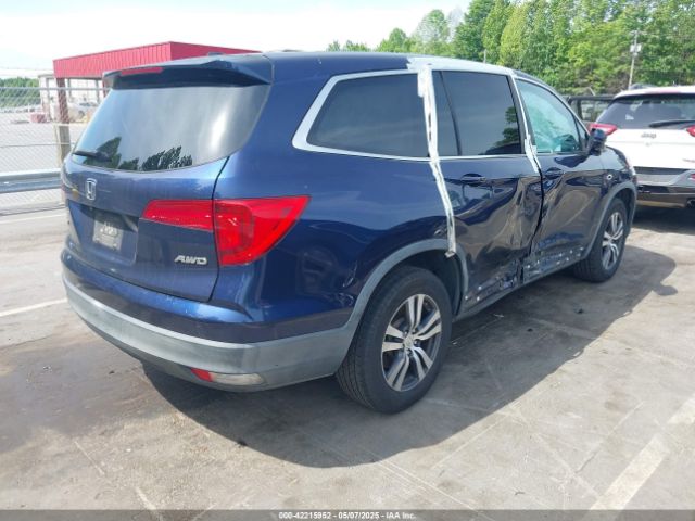 5FNYF6H52GB014224 Honda Pilot Ex-l