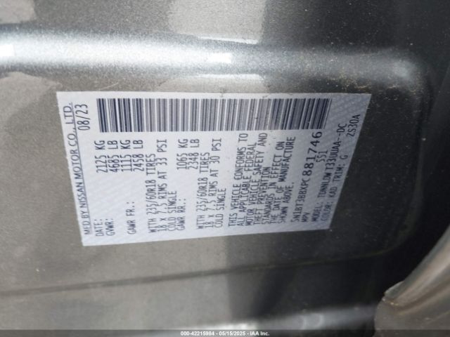 2023 NISSAN ROGUE 5N1BT3BBXPC881746 Photo 8