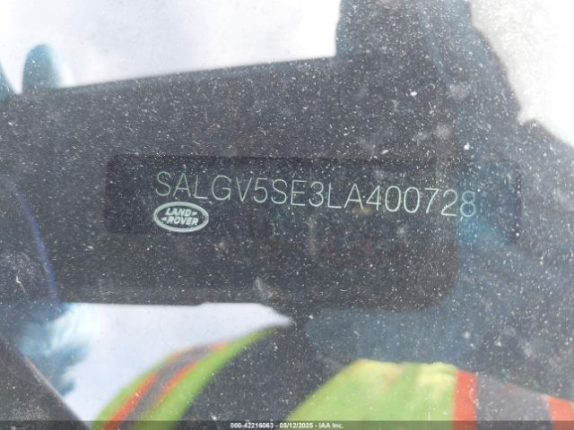 2020 LAND ROVER RANGE ROVER SALGV5SE3LA400728 Photo 8
