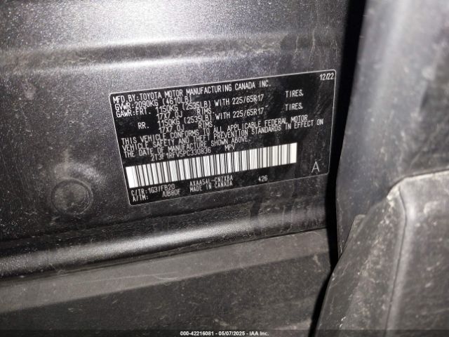 2T3F1RFV5PC330836 Toyota a25a-fks