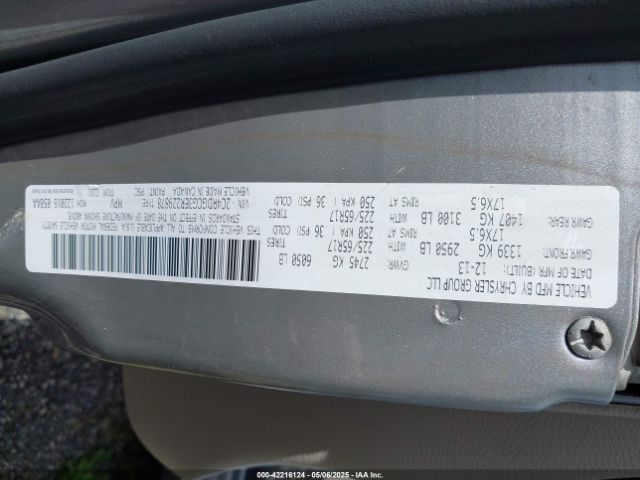 2C4RDGCG3ER229878 Dodge Grand Caravan Sxt 30th Anniversary