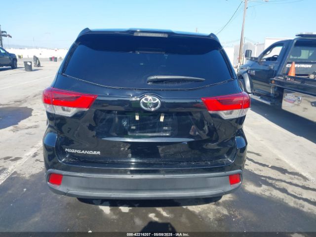 5TDZZRFH3JS252287 Toyota Highlander Le