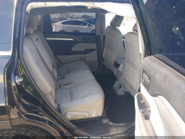 5TDZZRFH3JS252287 Toyota Highlander Le