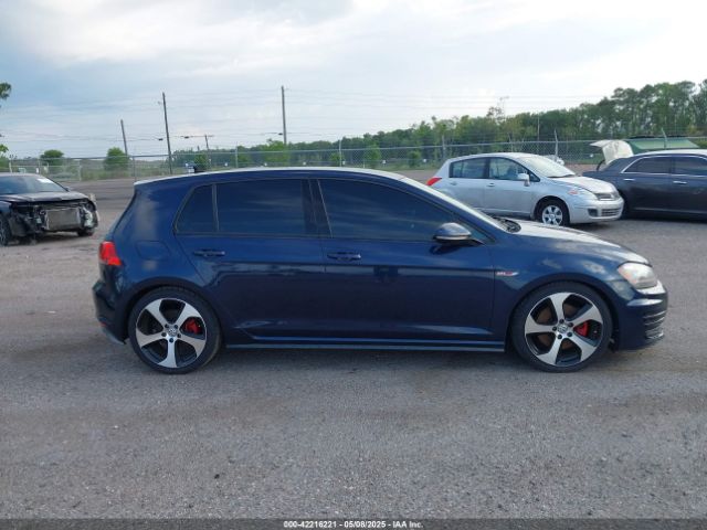 3VW5T7AU7FM076809 Volkswagen Golf Gti 2.0t S 4-door