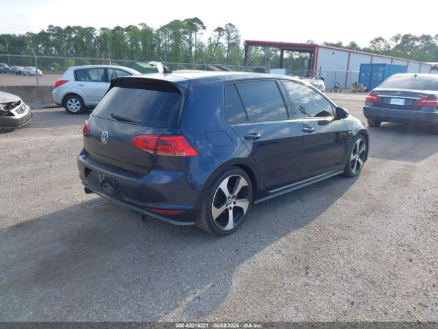 3VW5T7AU7FM076809 Volkswagen Golf Gti 2.0t S 4-door