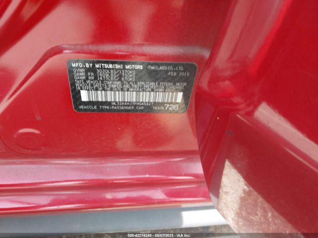 ML32A4HJ7FH045427 Mitsubishi MIRAGE ES
