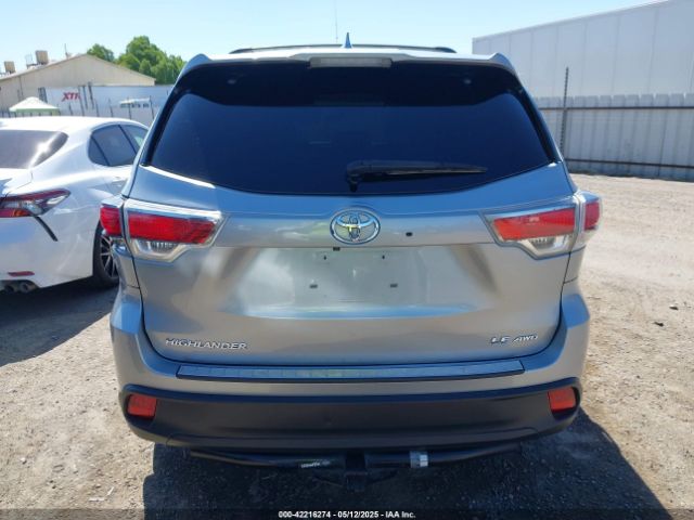 5TDBKRFH3FS199832 Toyota Highlander Le Plus V6
