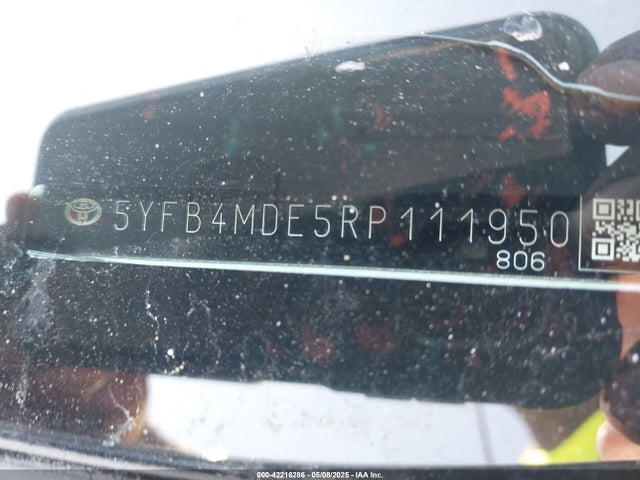 5YFB4MDE5RP111950 Toyota COROLLA LE