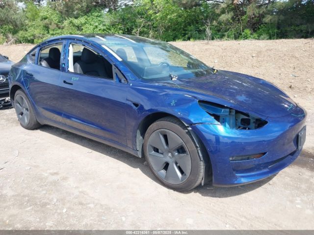 2021 TESLA MODEL 3 5YJ3E1EB4MF858187