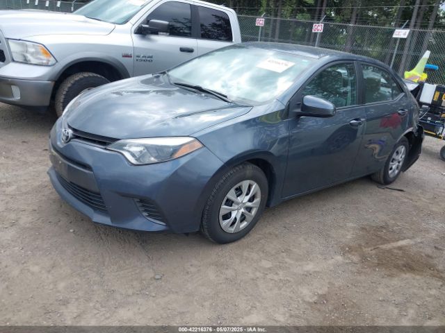 2T1BPRHE4GC661362 Toyota Corolla Le Eco
