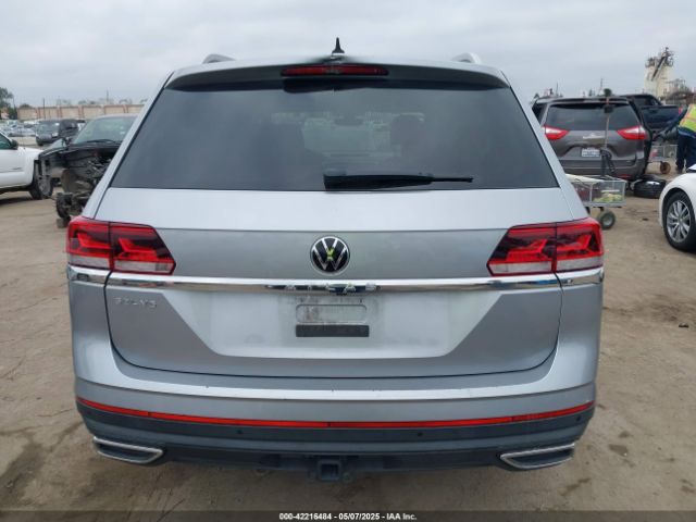 1V2ER2CA9MC502102 Volkswagen Atlas 3.6l V6 Sel