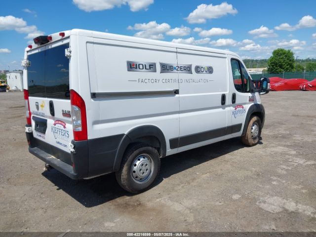 3C6LRVVG4ME529686 RAM Promaster 2500 Low Roof 136 Wb