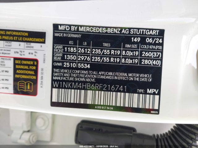 W1NKM4HB6RF216741 Mercedes-Benz Glc 300 4matic Suv