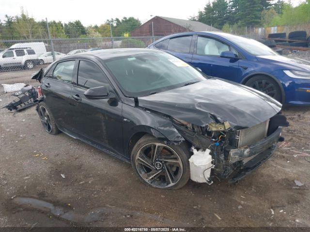 2021 HYUNDAI ELANTRA KMHLR4AF1MU190365