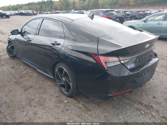 2021 HYUNDAI ELANTRA KMHLR4AF1MU190365 Photo 2