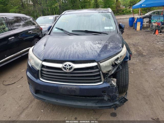 5TDKKRFH0FS046180 Toyota Highlander Xle V6