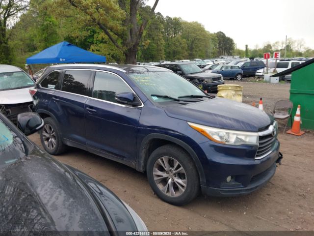 5TDKKRFH0FS046180 Toyota Highlander Xle V6