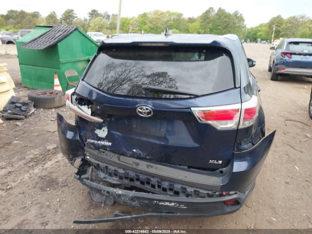 5TDKKRFH0FS046180 Toyota Highlander Xle V6