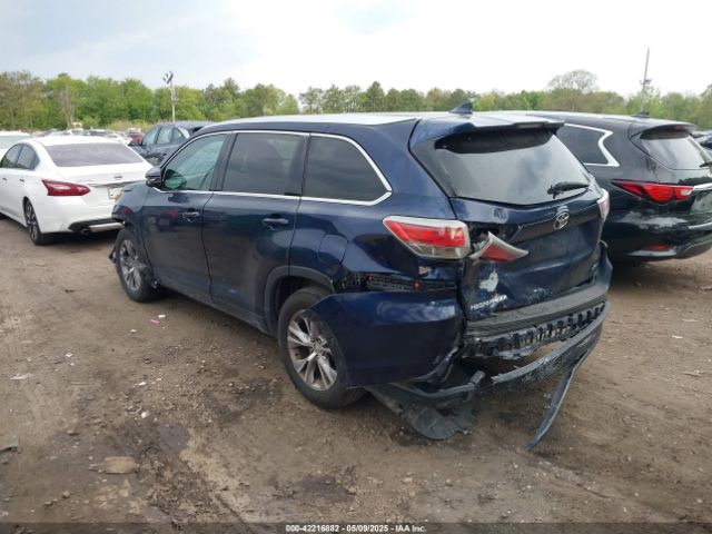5TDKKRFH0FS046180 Toyota Highlander Xle V6