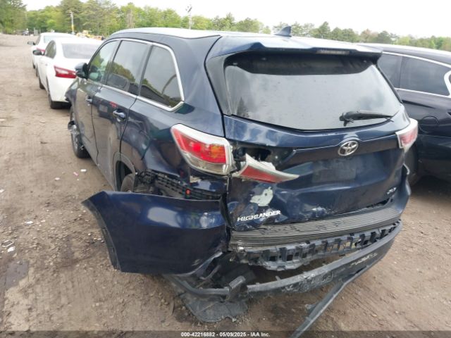 5TDKKRFH0FS046180 Toyota Highlander Xle V6