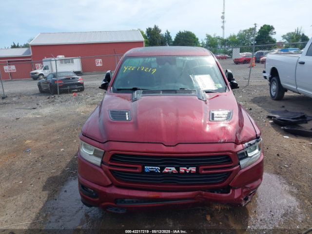 1C6SRFJT0NN333200 RAM 1500 Laramie  4x4 5'7 Box