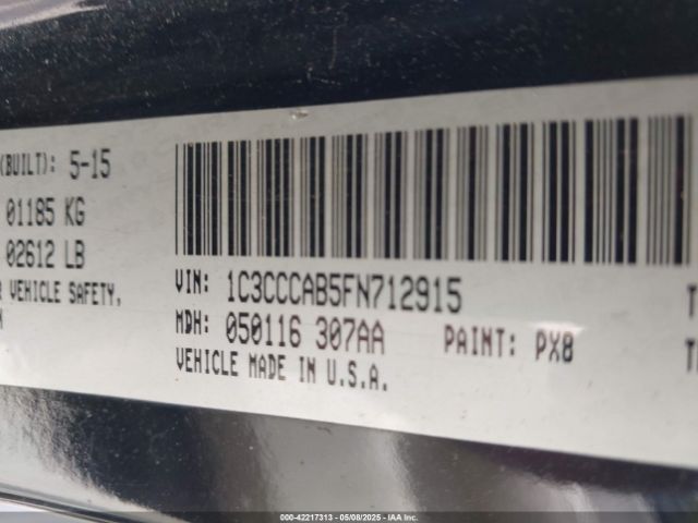 2015 CHRYSLER 200 1C3CCCAB5FN712915 Photo 8