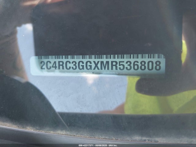 2C4RC3GGXMR536808 Chrysler Pacifica Limited Awd