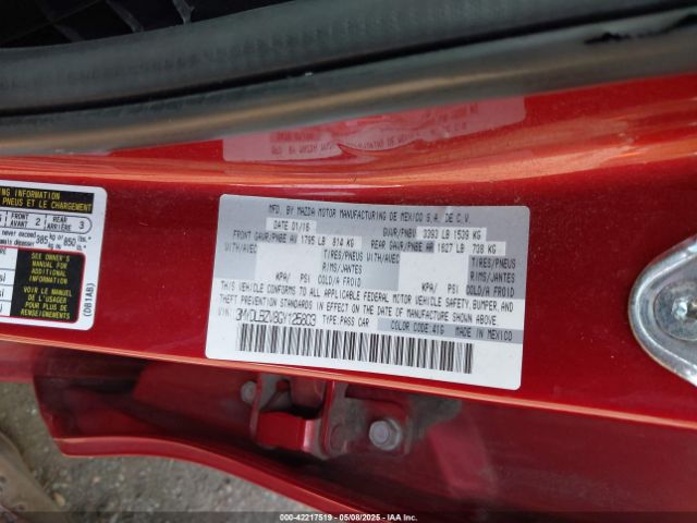3MYDLBZV8GY125803 Scion IA