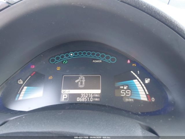 1N4AZ0CP6FC330483 Nissan LEAF SV