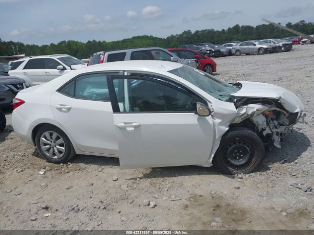 2T1BURHE9EC083474 Toyota COROLLA LE