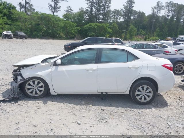 2T1BURHE9EC083474 Toyota COROLLA LE