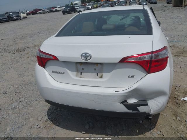 2T1BURHE9EC083474 Toyota COROLLA LE
