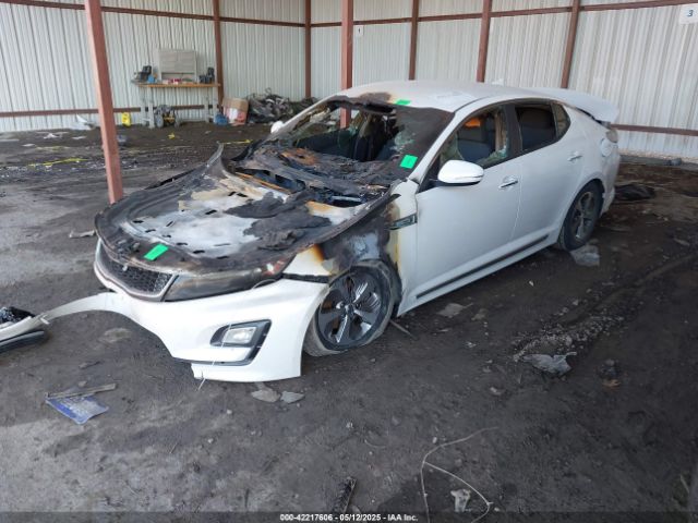 KNAGM4ADXF5078516 KIA OPTIMA HYBRID
