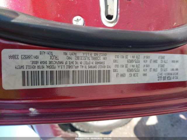 2018 RAM 1500 1C6RR6LTXJS131861 Photo 8