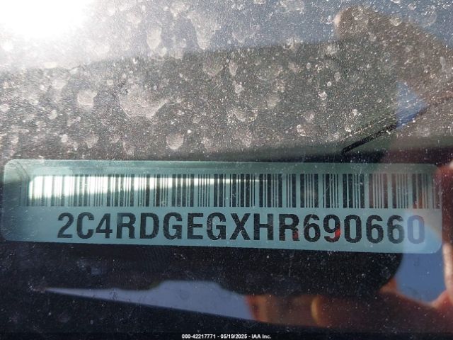 2C4RDGEGXHR690660 Dodge Grand Caravan Gt