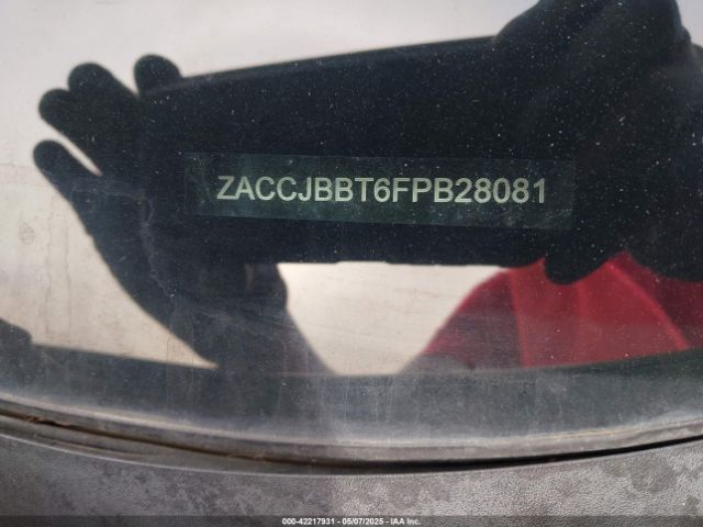 ZACCJBBT6FPB28081 Jeep Renegade Latitude