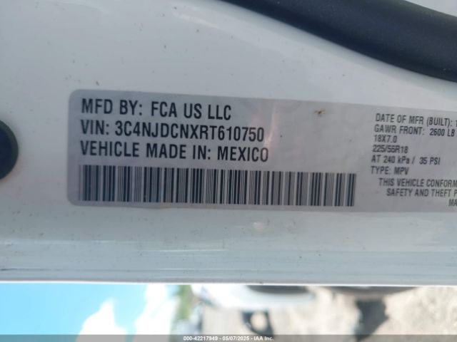 3C4NJDCNXRT610750 Jeep Compass Limited 4x4