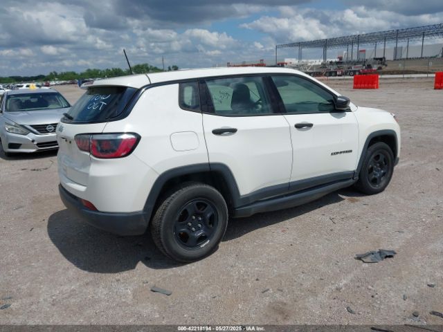3C4NJCAB3JT263298 Jeep Compass Sport Fwd